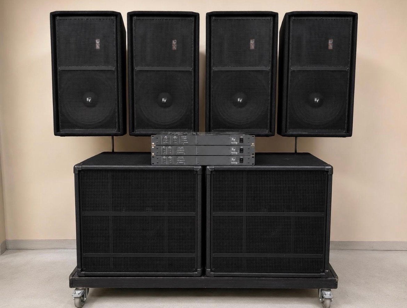 kit de sonorisation Electro Voice, TV, Hi-fi & Vidéo, Enceintes, Enlèvement, Comme neuf