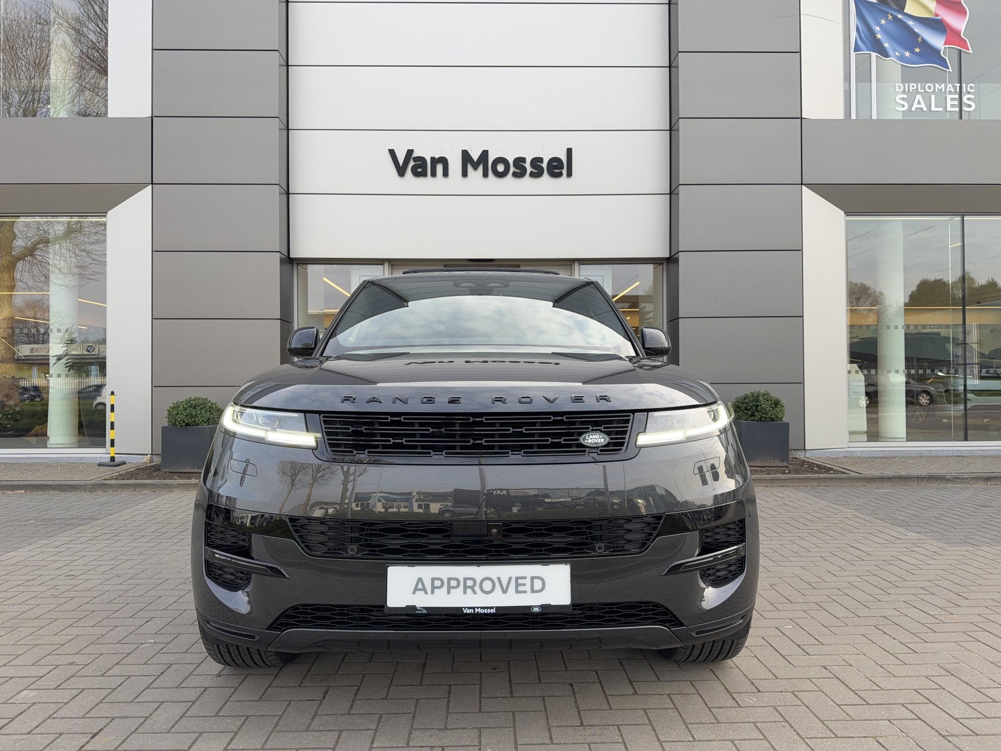 Land Rover Range Rover Sport P460e S AWD Auto. 26MY Leverbaa, Autos, Cuir, Achat, 2 places, Noir