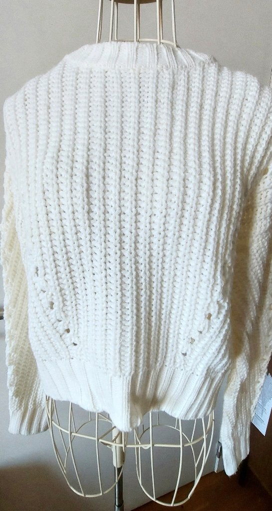 NEUF - Pull en maille Bershka, taille XS, Neuf, Enlèvement ou Envoi, Bershka, Taille 34 (XS) ou plus petite