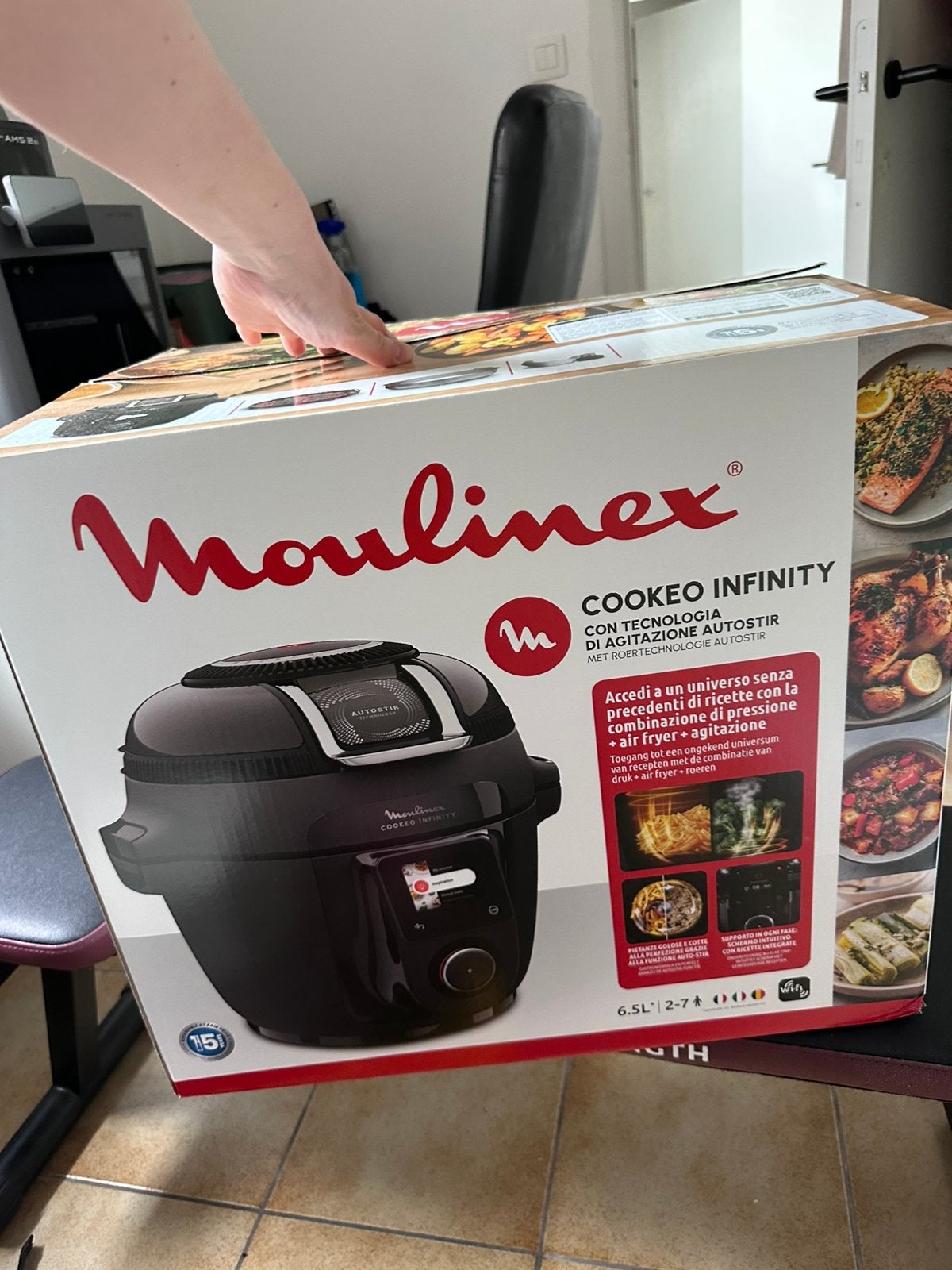 MOULINEX Cookeo Infinity, Electroménager, Enlèvement, Comme neuf