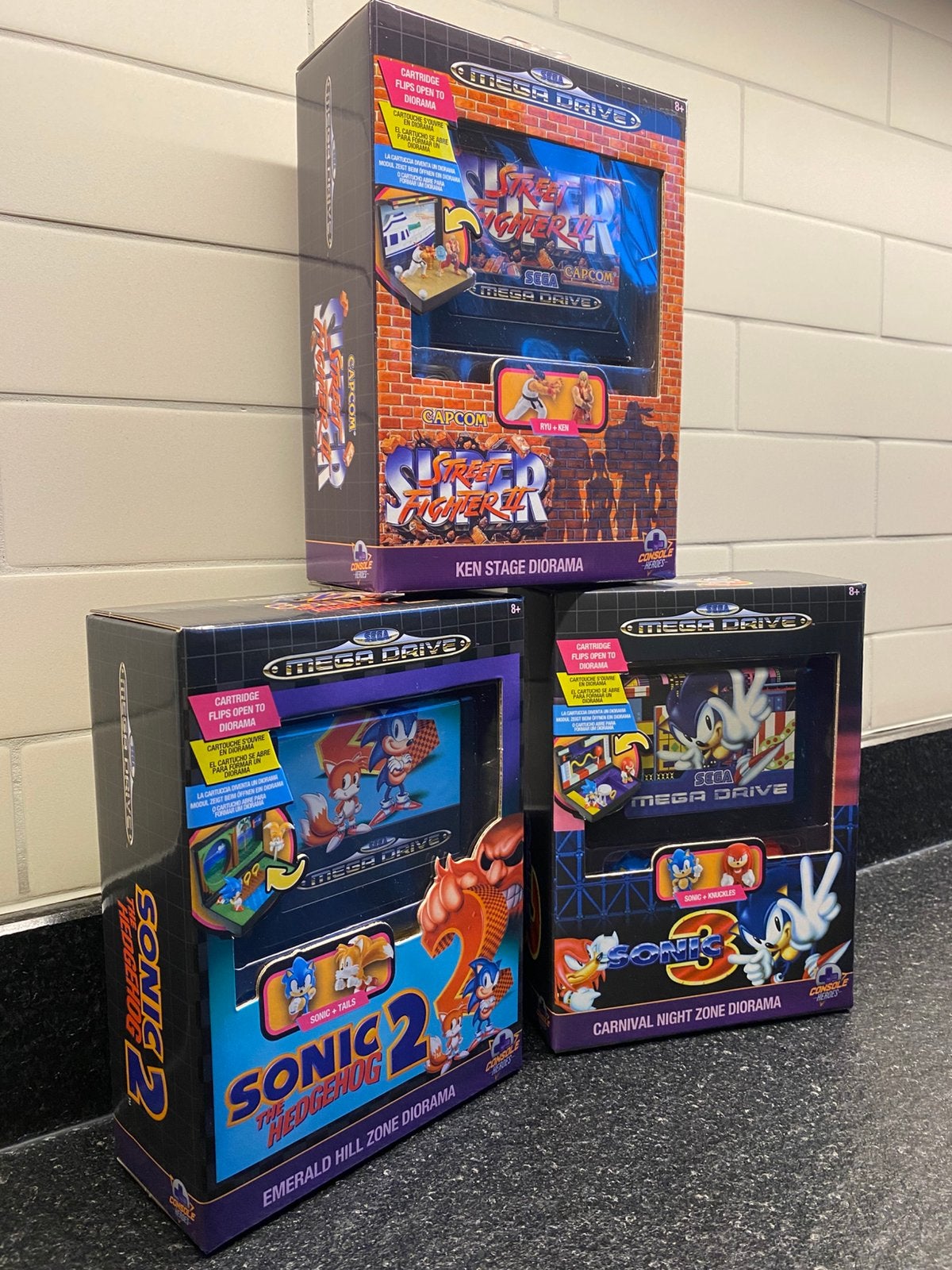 Sega Mega Drive - Console Heroes Collection - 3 sets, Kinderen en Baby's, Ophalen of Verzenden, Nieuw