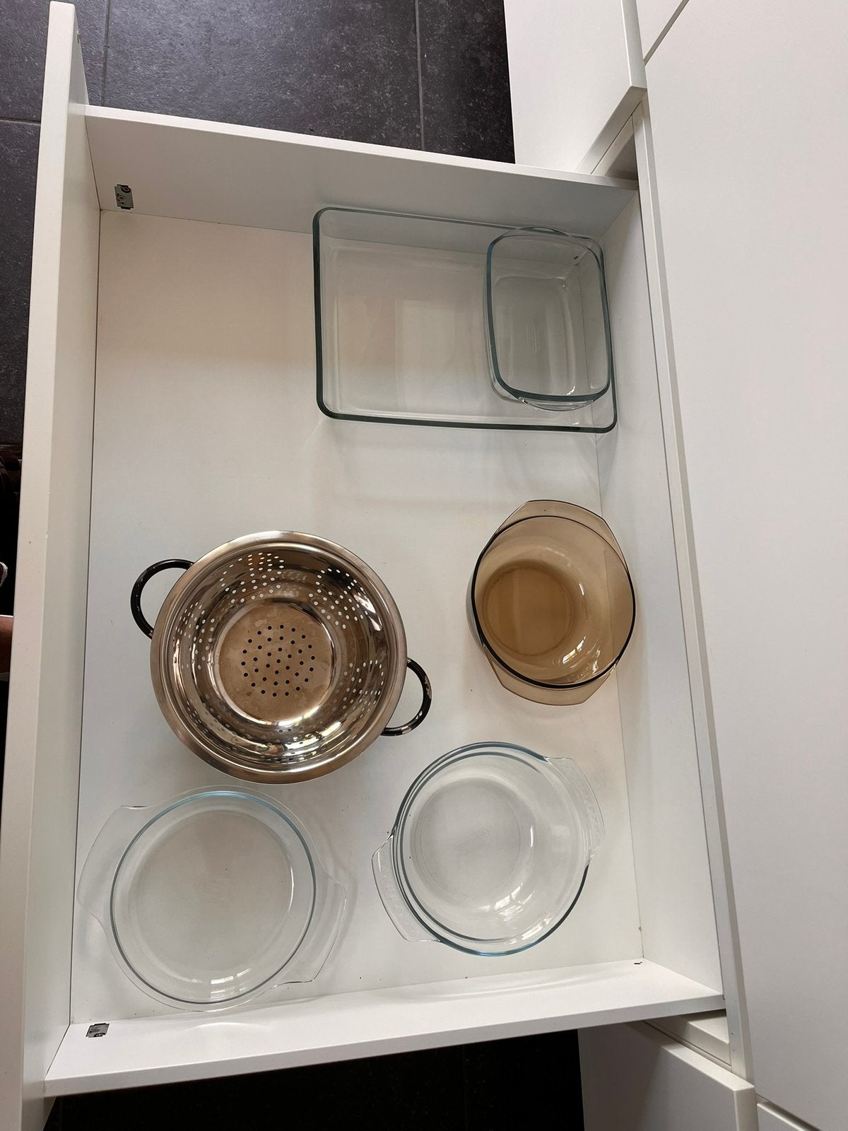 Kommen, Ophalen, Glas