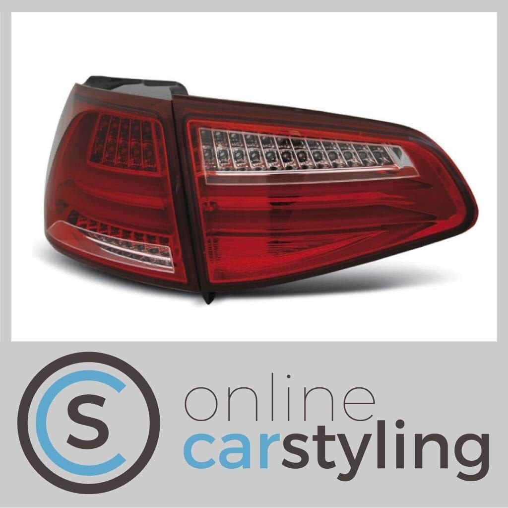LED Achterlichten VW Golf VII Lightbar design, Auto-onderdelen, -, Volkswagen, -, Nieuw