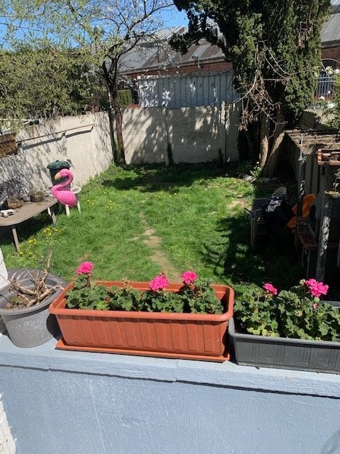 grand appart 2 chbres+jardin /terrasse, Immo, Bruxelles, 100 m², Jusqu'à 200 m², 2 pièces