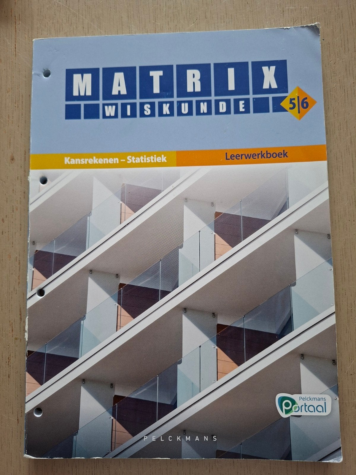 Matrix Wiskunde 5/6 Kansrekenen, statistiek Doorstroom Basis, Boeken, Ophalen, Nederlands
