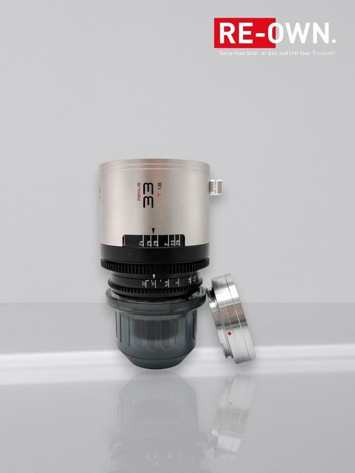 GREAT JOY BLAZAR REMUS 33MM T/1.8 | 1.5X | CINE | EF/PL, Enlèvement ou Envoi, ., Blazer, Objectif grand angle
