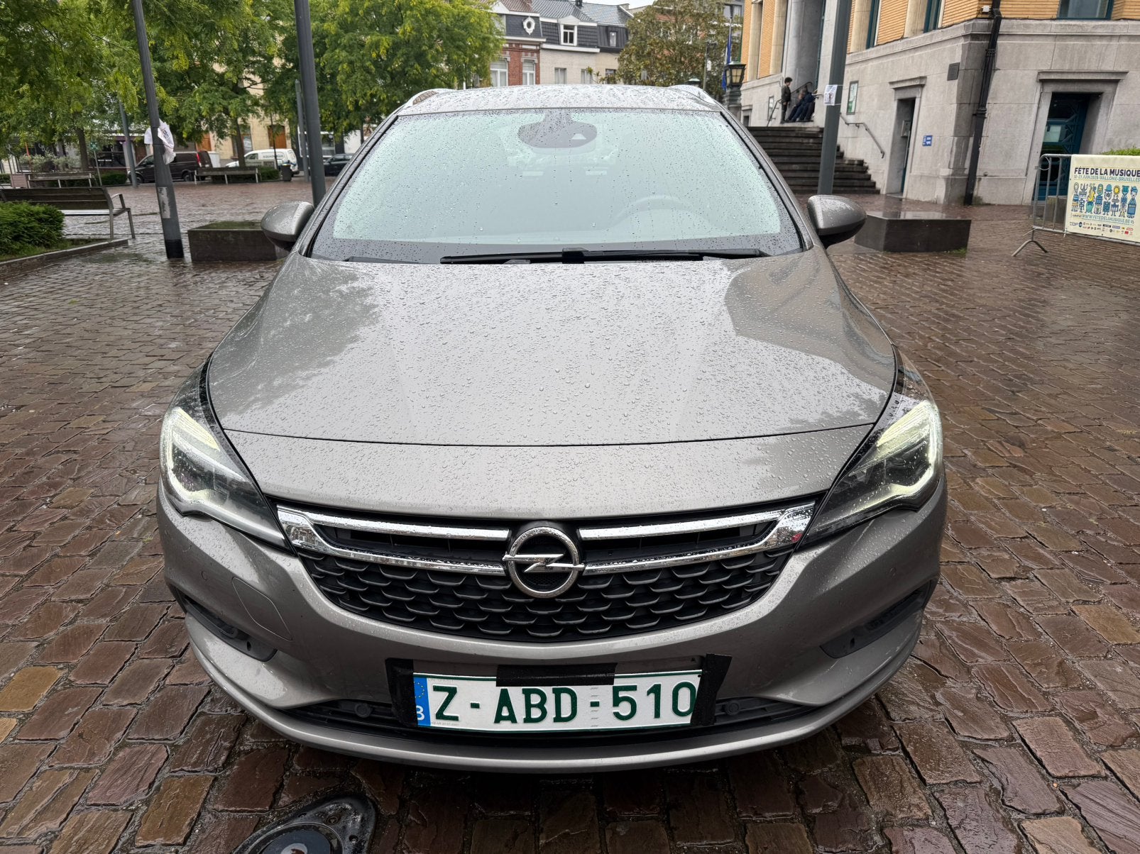 OPEL ASTRA BREAK 07/2017 119.000km, Auto's, Opel, Particulier, Astra, Diesel, Euro 6, Break, 5 deurs, Handgeschakeld, Zilver of Grijs