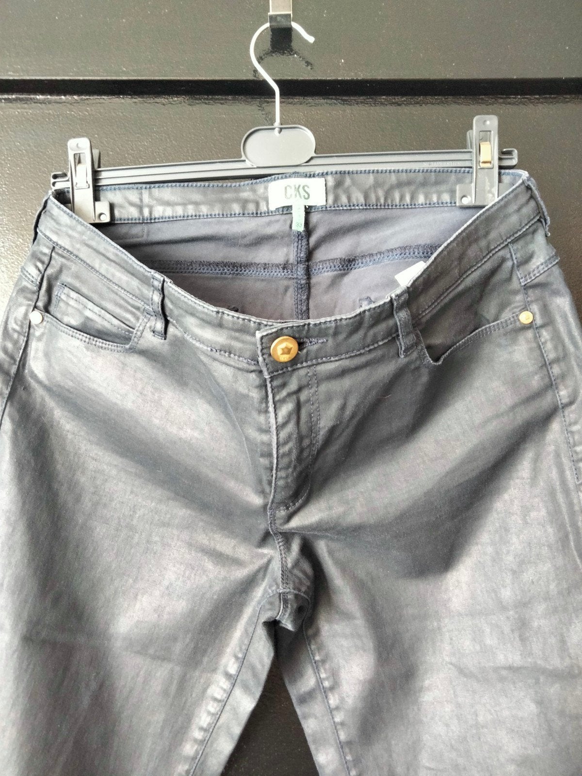 CKS Gijs/blauwe Coated jeans.Maat 33, Vêtements | Femmes, Jeans, Enlèvement ou Envoi