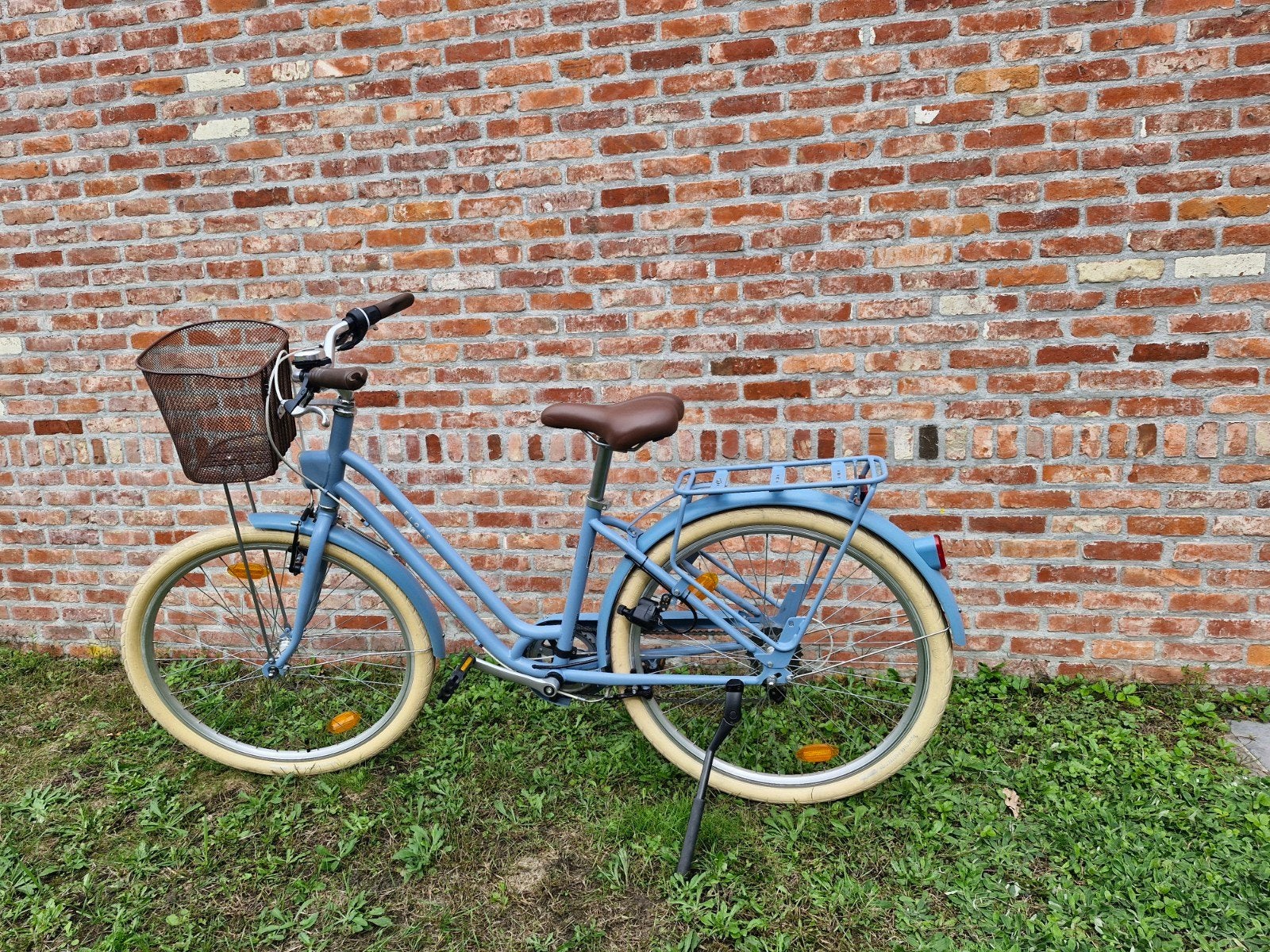 kinderfiets meisjes 8-11jaar, Fietsen en Brommers, Ophalen, 20 inch of meer, Elops ( Decathlon ), Zo goed als nieuw