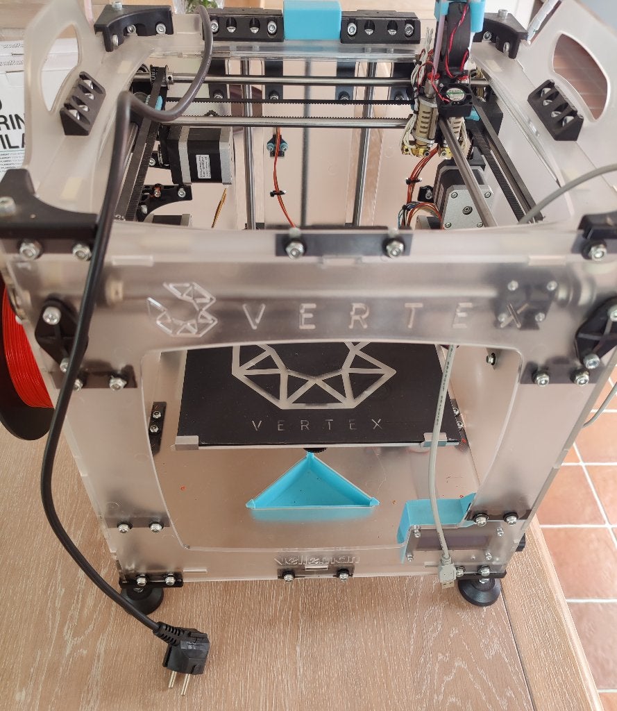 velleman dual-head 3D printer K8400, Computers en Software, 3D Printers, Ophalen, Velleman, Zo goed als nieuw, Filament