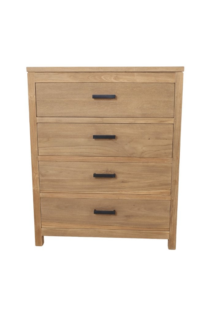 ladekast teak hout, Teakhout, Nieuw, 3 of 4 laden, Minder dan 100 cm