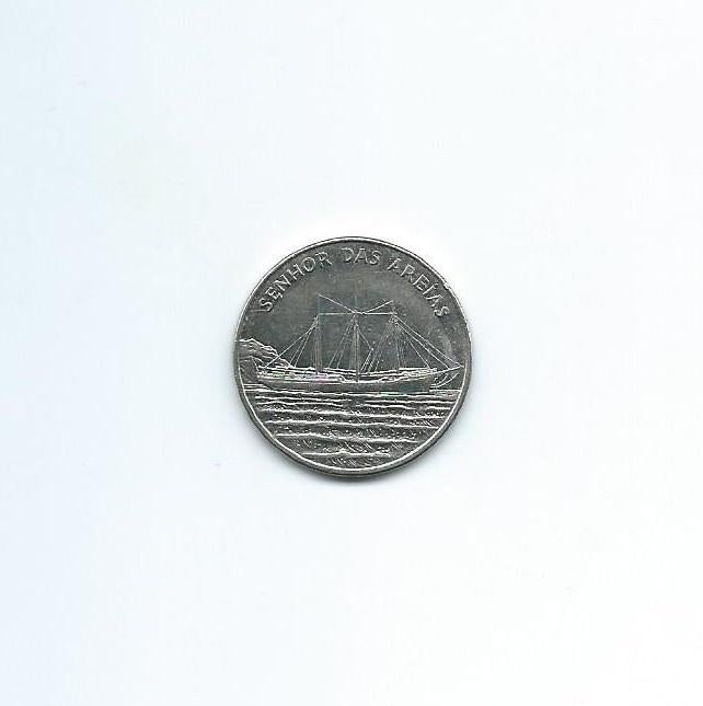 Kaapverdië, 50 Escudos 1994, Sailship-Senhor das Areias., Timbres & Monnaies, Monnaies | Afrique, Enlèvement ou Envoi, Autres pays