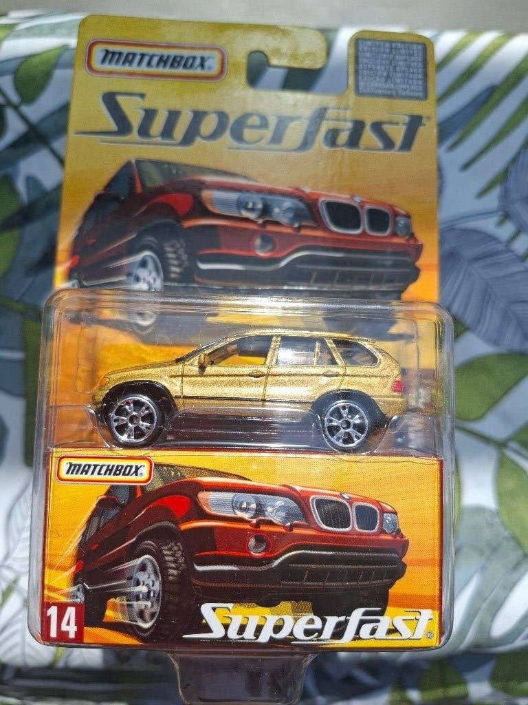 Matchbox Superfast nr. 14 BMW X5 — NIEUW 8000 ex, Verzamelen, Ophalen, Zo goed als nieuw