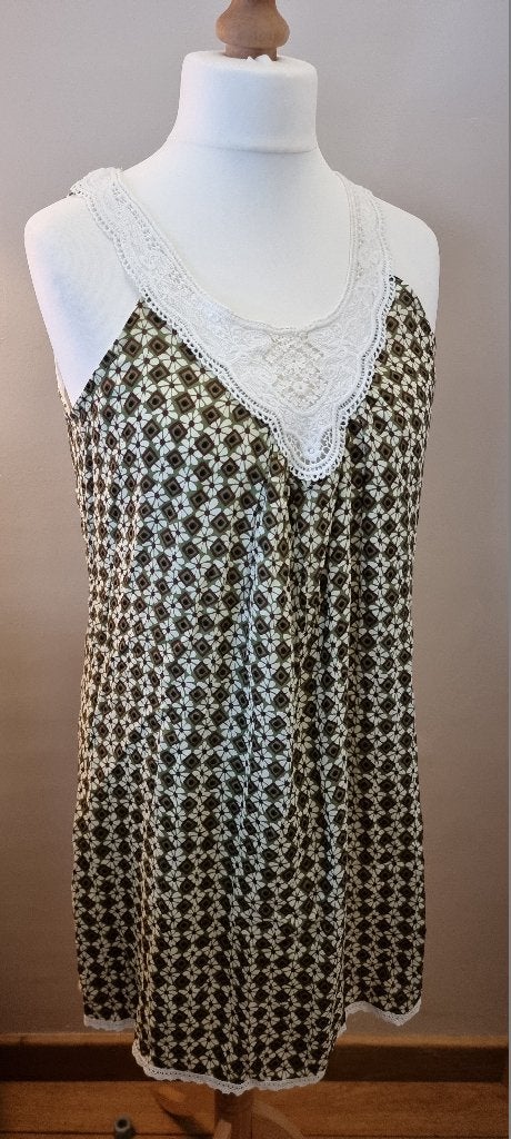 Article NEUF : Robe/Tunique Palme - Taille M/L, Autres couleurs, Au-dessus du genou, Taille 42/44 (L), Neuf