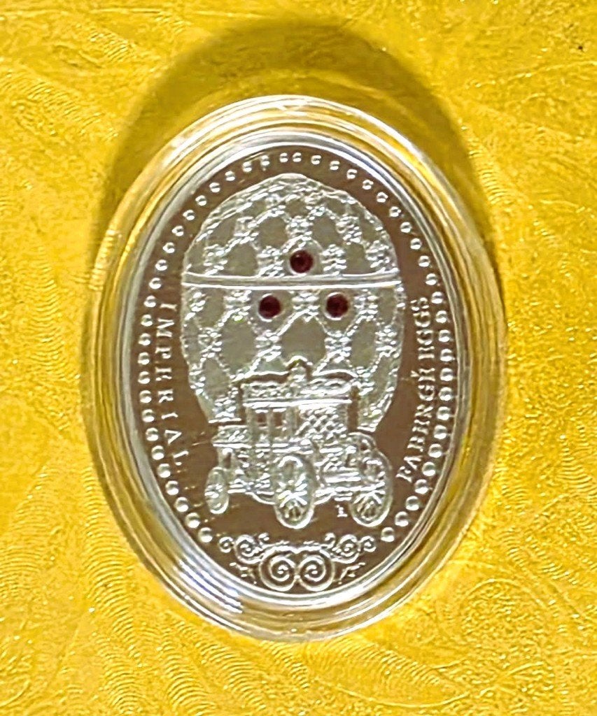 Pièces en argent massif « 925 » - Fabergé, Enlèvement ou Envoi, Comme neuf