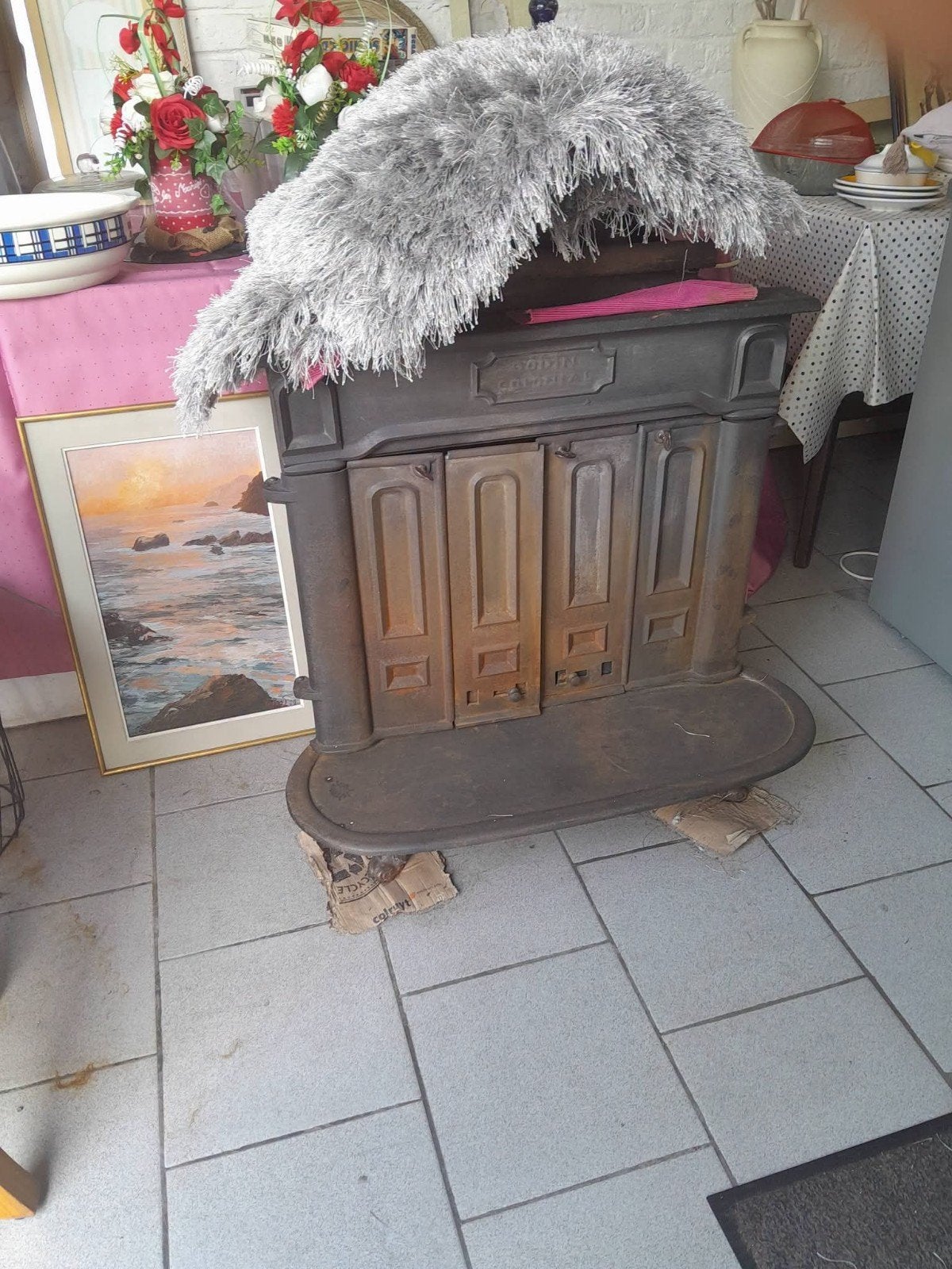 Poêle au bois, Enlèvement