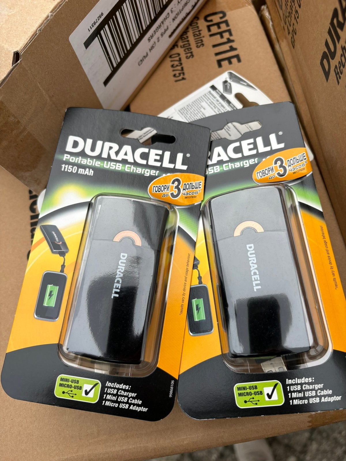 Grand lot de 500 batteries et chargeurs Duracell, Enlèvement, Neuf
