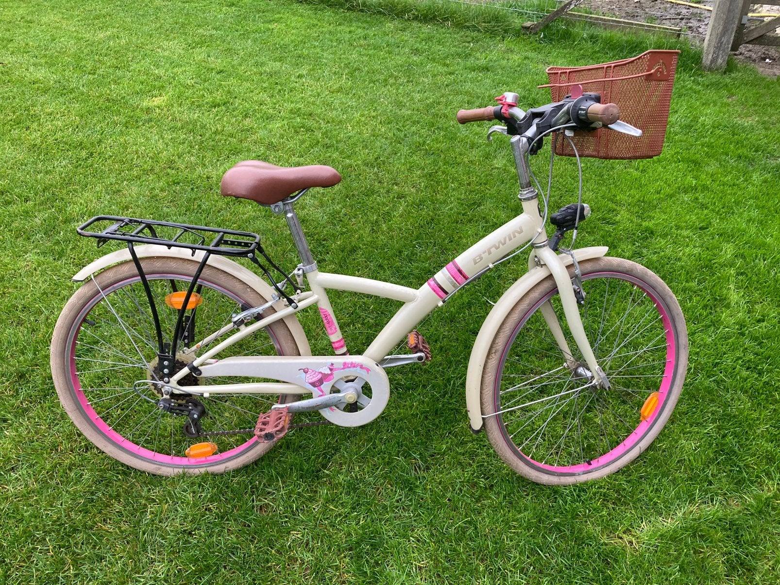Meisjes fiets, Fietsen en Brommers, Ophalen, Zo goed als nieuw