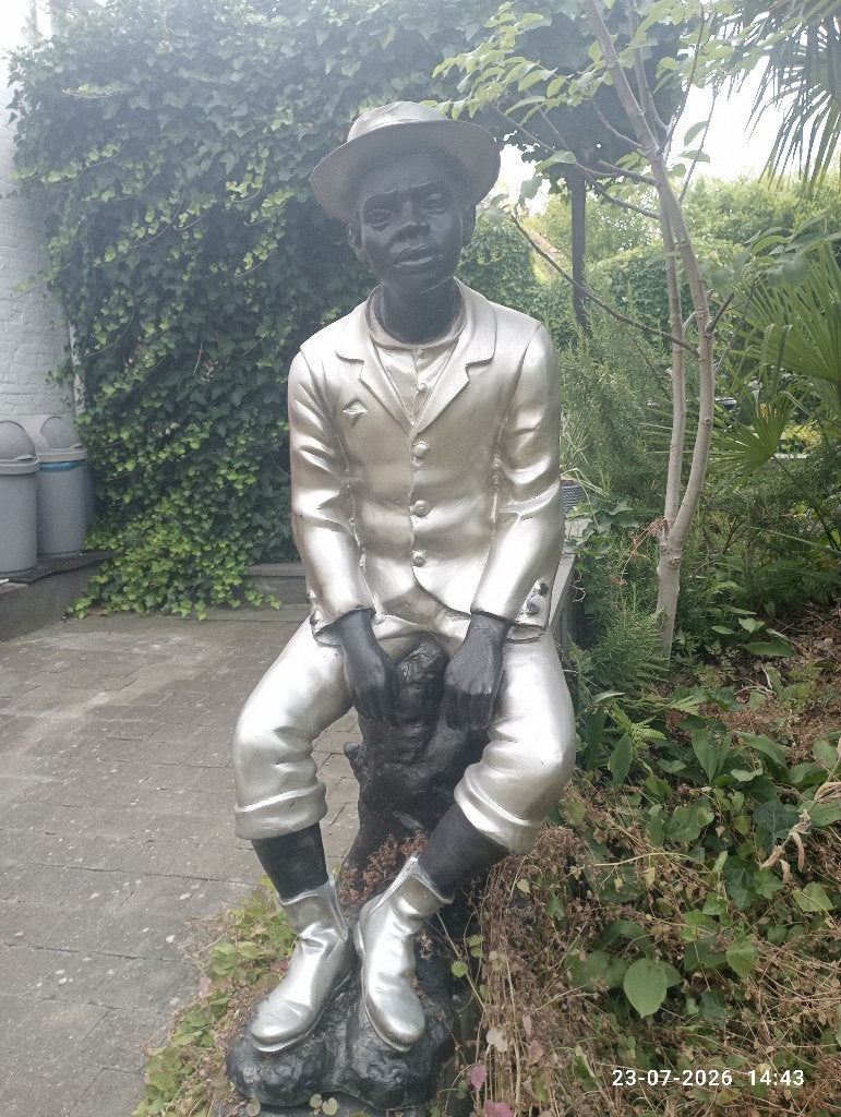 groot bronzen beeld, Ophalen, Beeld, Goud, Klassiek