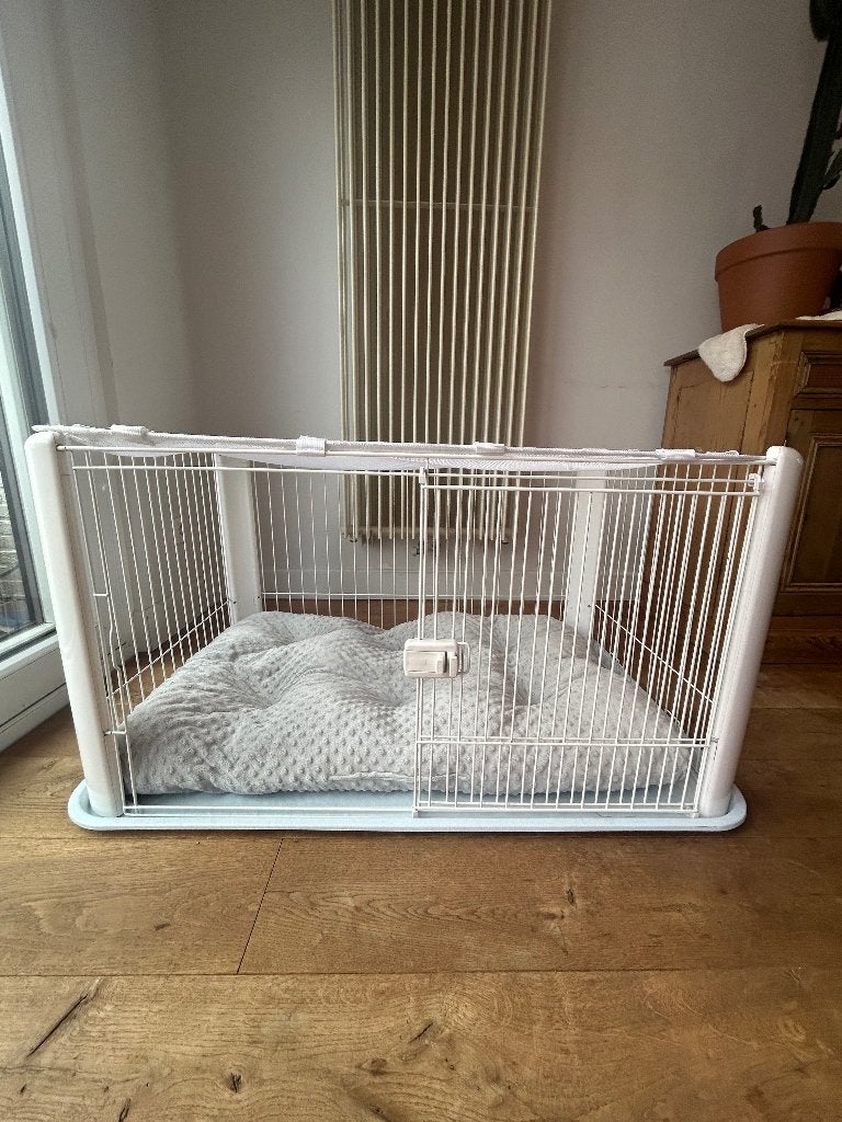Honden bench, Dieren en Toebehoren, Hondenbenches, Ophalen, Gebruikt