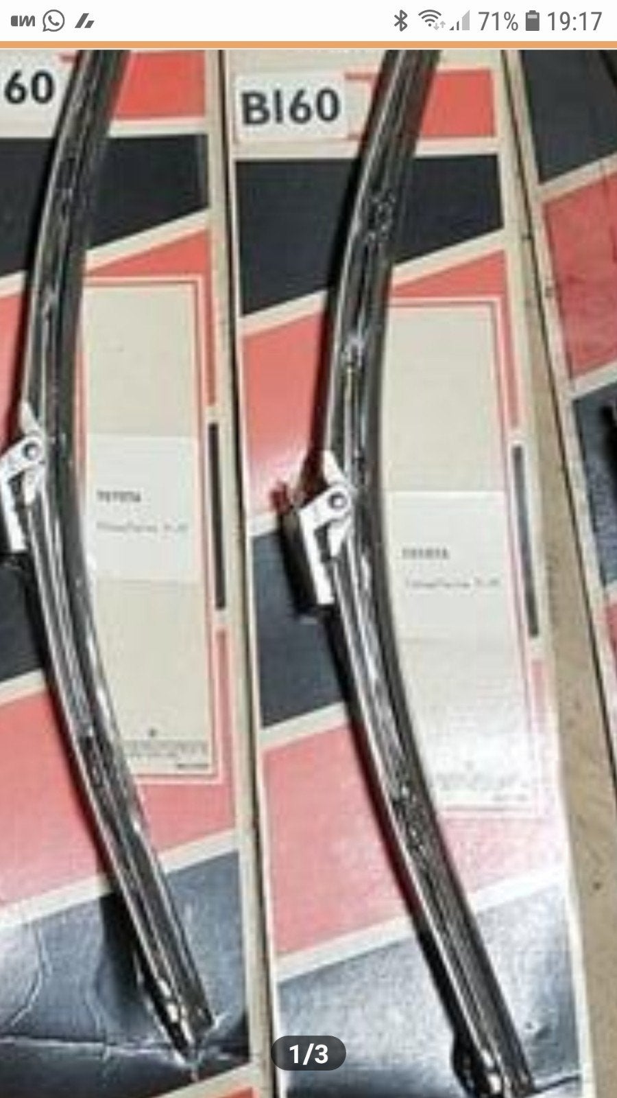 Toyota Celica TA 22-TA 23-TA 28 Nieuwe orginele Ruitenwisser, Autos : Pièces & Accessoires, Enlèvement ou Envoi, Neuf, Toyota