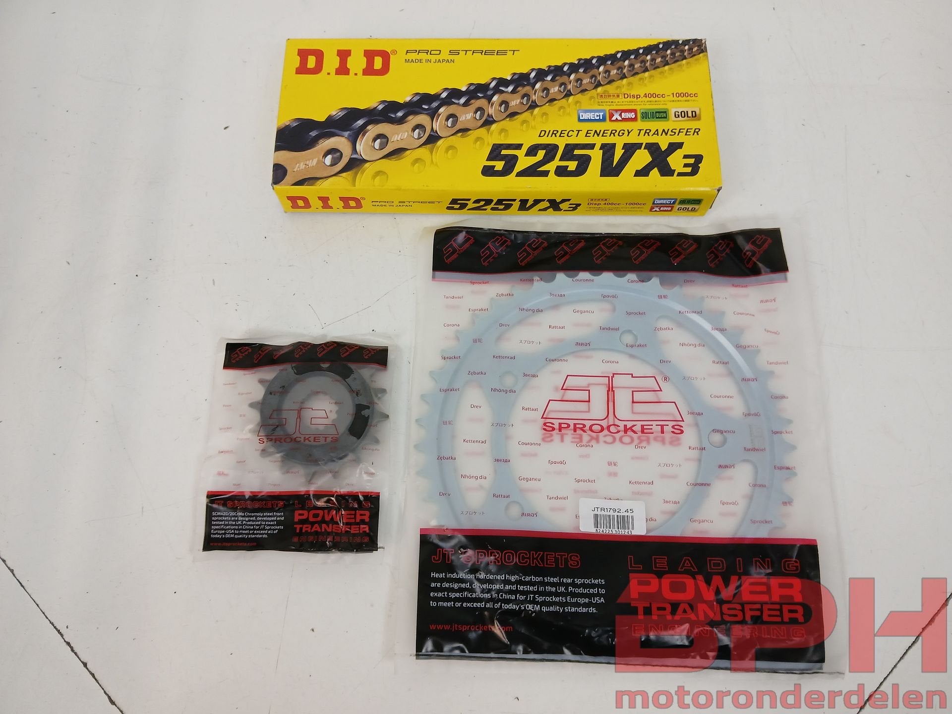 Nieuwe kettingset Suzuki GSX-R 600 K1 K2 K3 K4 K5 2001 t/m 2, -, -, Nieuw, Ophalen of Verzenden