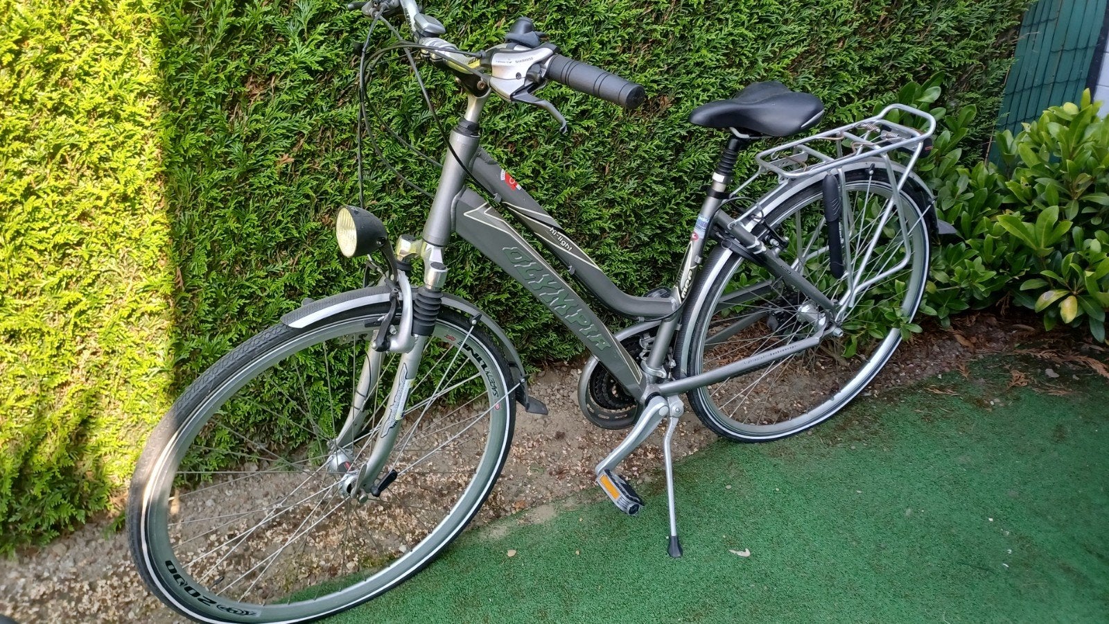 fiets amper gebruikt, Ophalen
