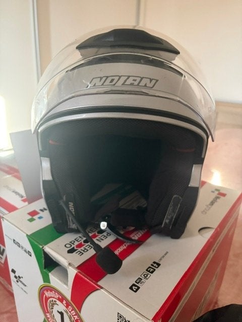 nolan motorhelm, Motos, M, Seconde main, Enlèvement ou Envoi, Nolan