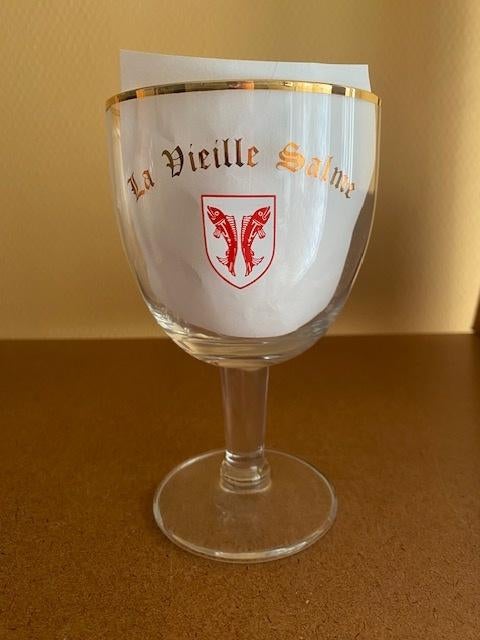 Verre à bière  "La Vieille Salme ", Enlèvement ou Envoi, Neuf, Verre ou Verres