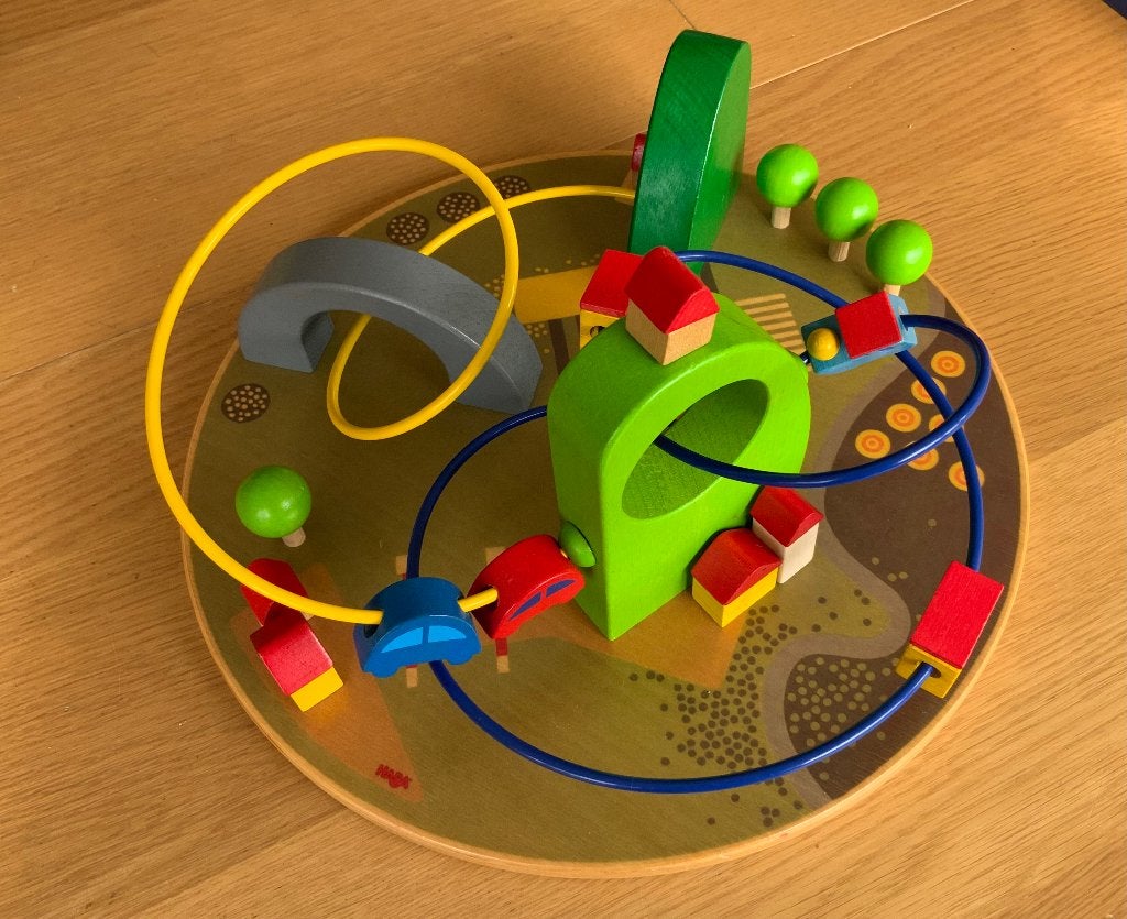 Circuit de motricité en bois HABA, Enfants & Bébés, Enlèvement, Comme neuf