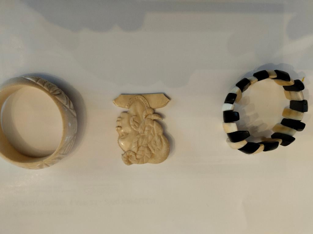 Ivoren armband, Antiek en Kunst, Ophalen