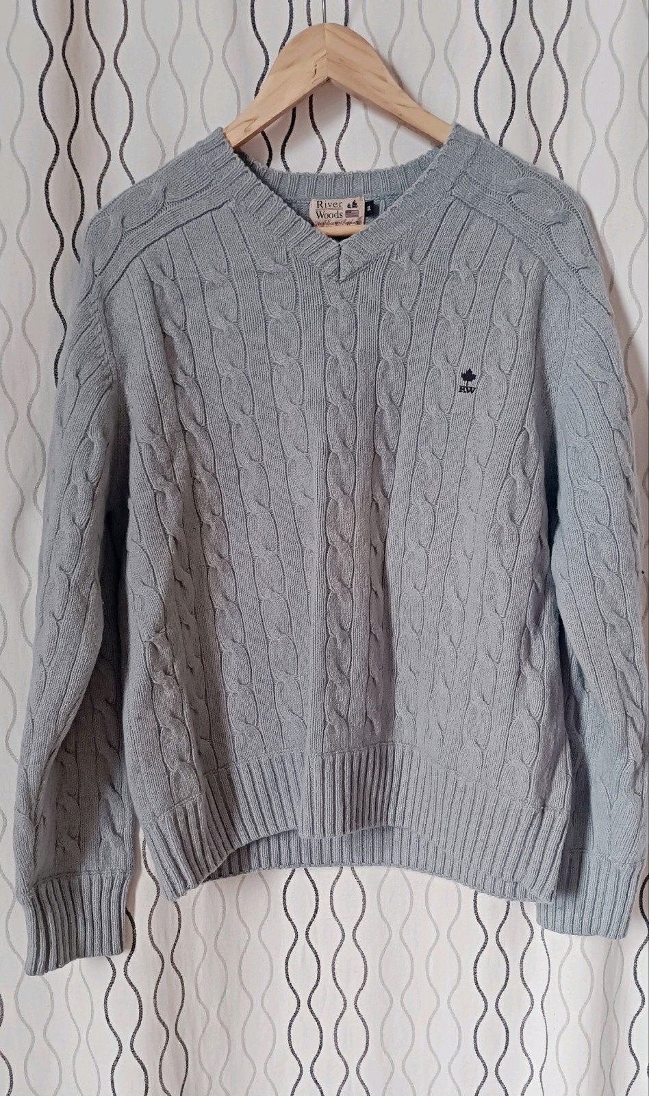 pullover en laine d'agneau * river woods * xl, Vêtements | Hommes, Pulls & Vestes, Enlèvement ou Envoi, Taille 56/58 (XL), Comme neuf