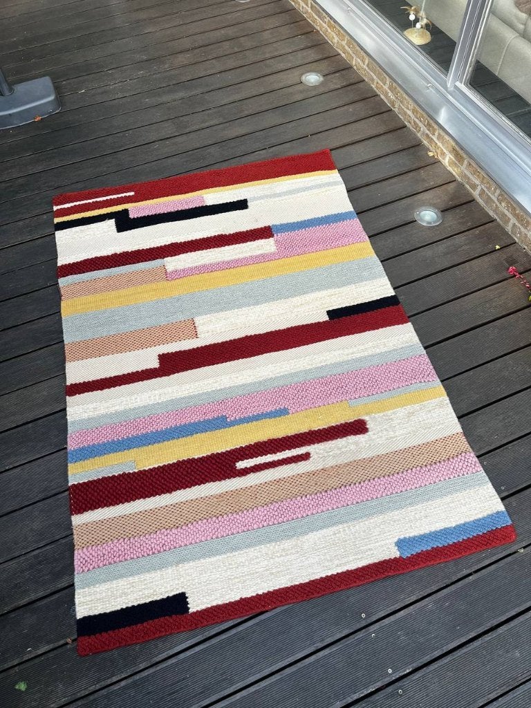 Brönden tapijt/vloerkleed (Ikea), Jaune, 200 cm ou plus, 150 à 200 cm, Enlèvement