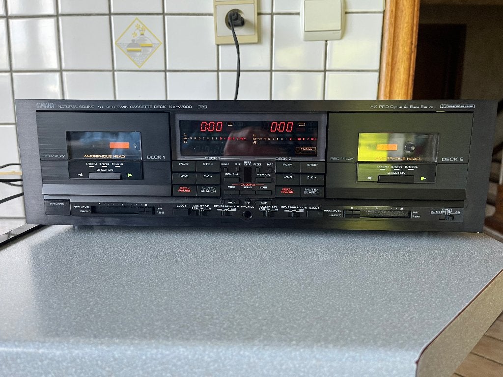 Yamaha KX-W900/U, Enlèvement, Double, Autres marques, Auto-reverse