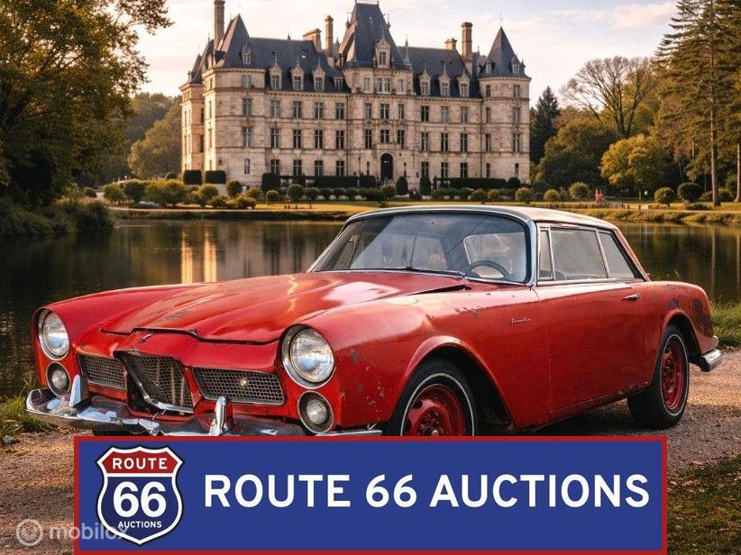 Facel Vega Facellia | 1960 | Route 66 Auctions, Auto's, Oldtimers, Overige merken, Zwart, Bedrijf, Handgeschakeld