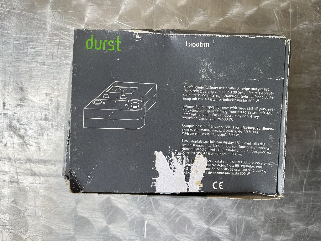 Minuteur numérique Durst Labotim pour chambre noire, Enlèvement ou Envoi, Utilisé, Durst, Minuteur