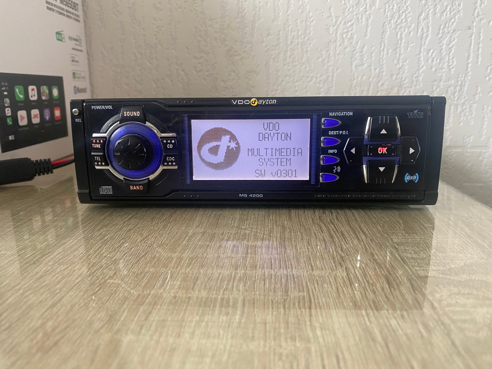 Radio-navigation VDO Dayton sur CD, Envoi, Utilisé