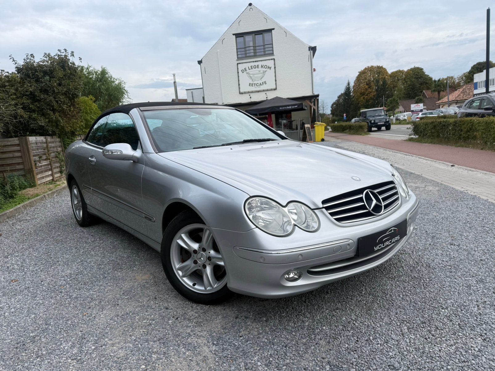 Mercedes-Benz CLK 200 Compressor Avantgarde * AUTOMAAT, Auto's, Automaat, 4 zetels, Achterwielaandrijving, Zwart