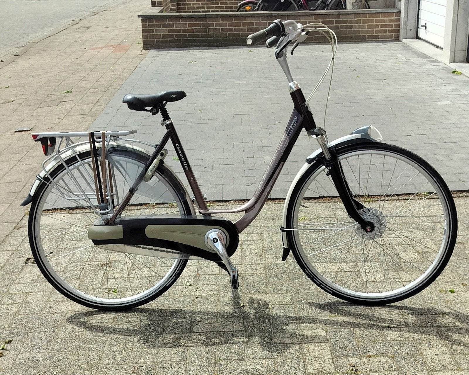 Als NIEUW Damesfiets Gazelle Orange Excellent Limited, Fietsen en Brommers, Ophalen, Versnellingen, Zo goed als nieuw, Gazelle