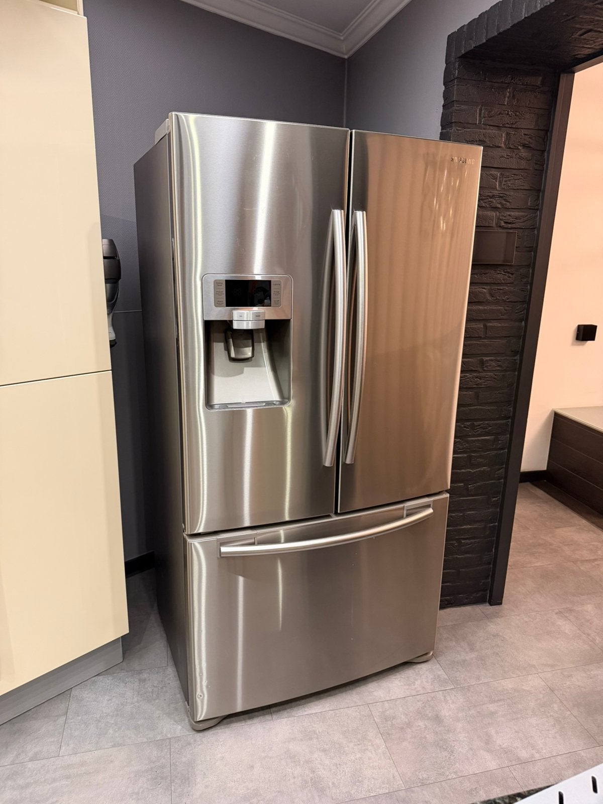 Frigo américain Samsung, Enlèvement, Utilisé