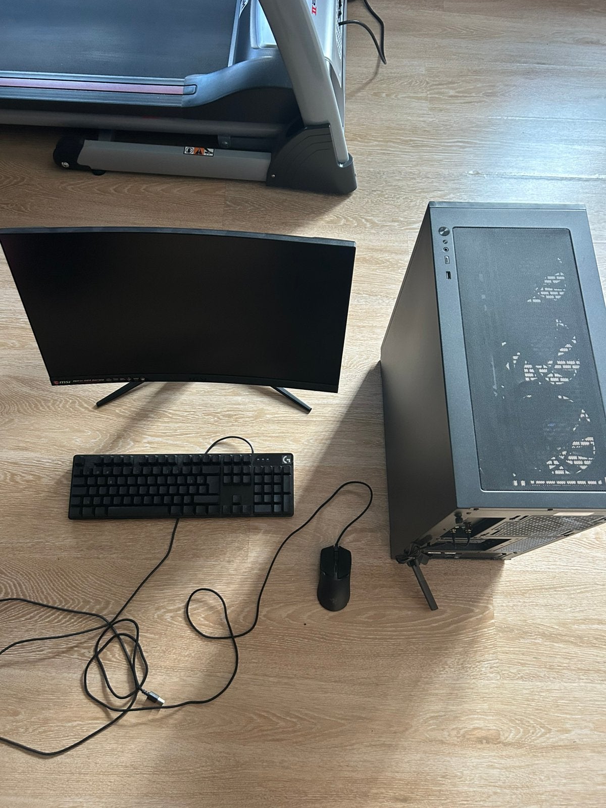 Setup complet pc gaming, Informatique & Logiciels, Enlèvement, Comme neuf, Gaming
