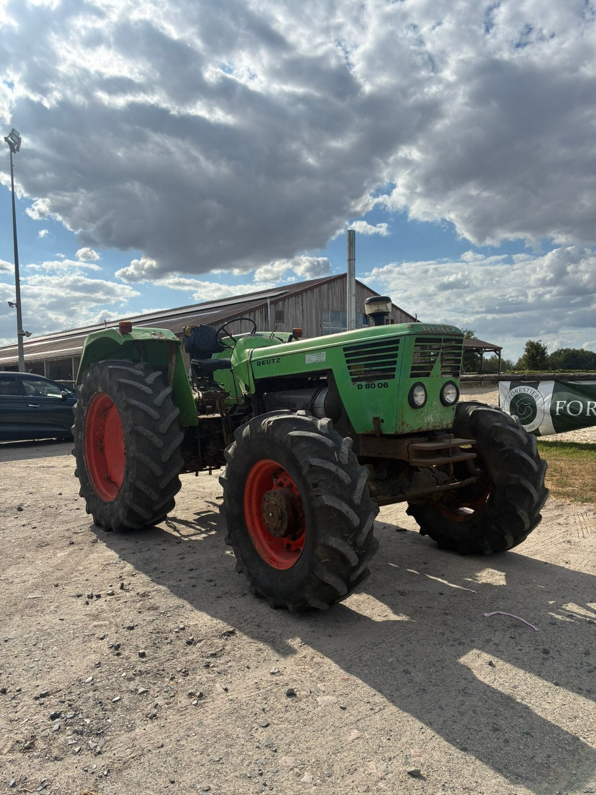 Deutz 8006, Enlèvement