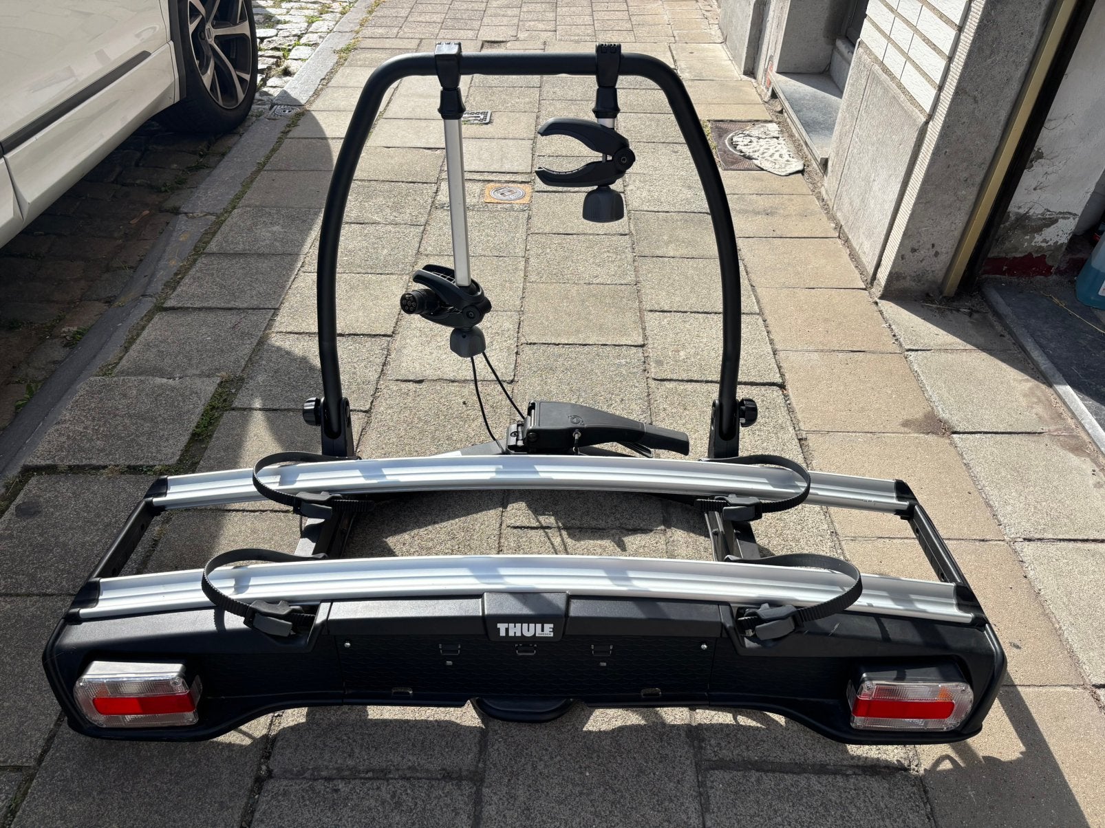 Thule velospace 918, Support d'attelage, Comme neuf, Enlèvement, 2 vélos