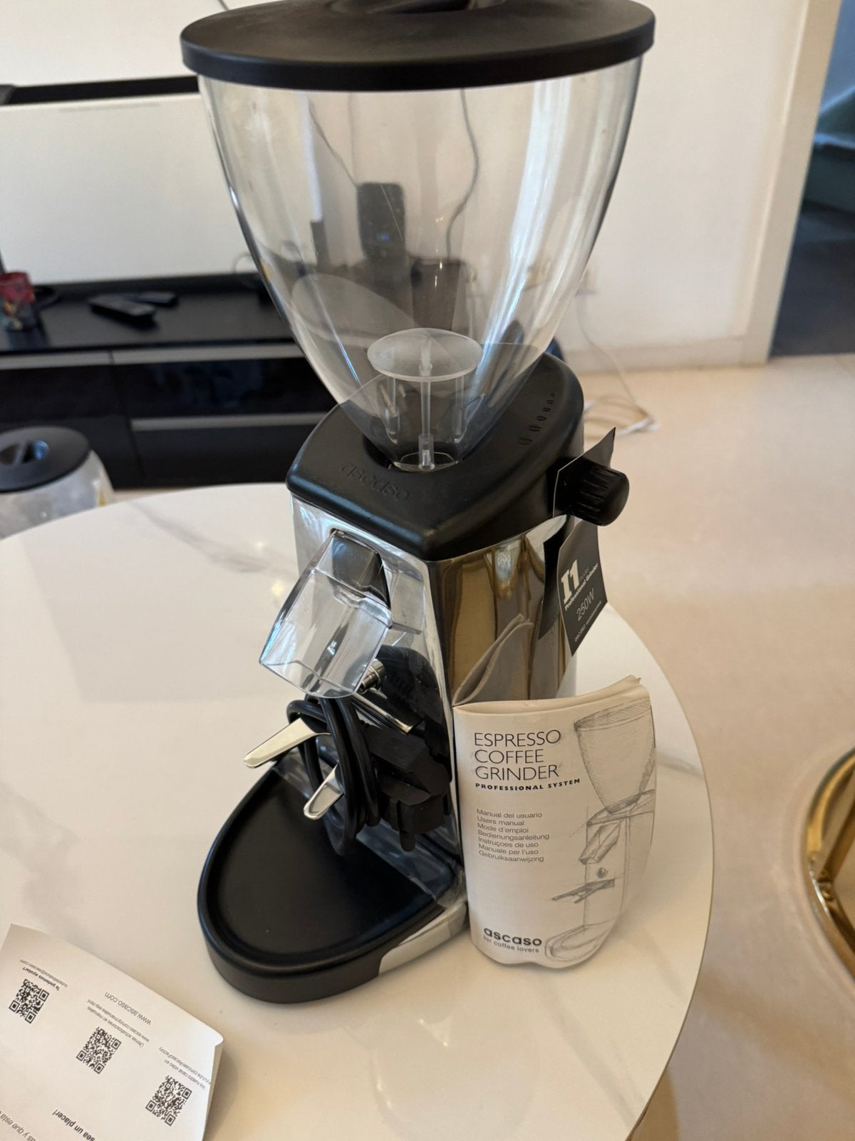 Automatische koffiemolen, Ophalen of Verzenden, Zo goed als nieuw, Koffiemolen