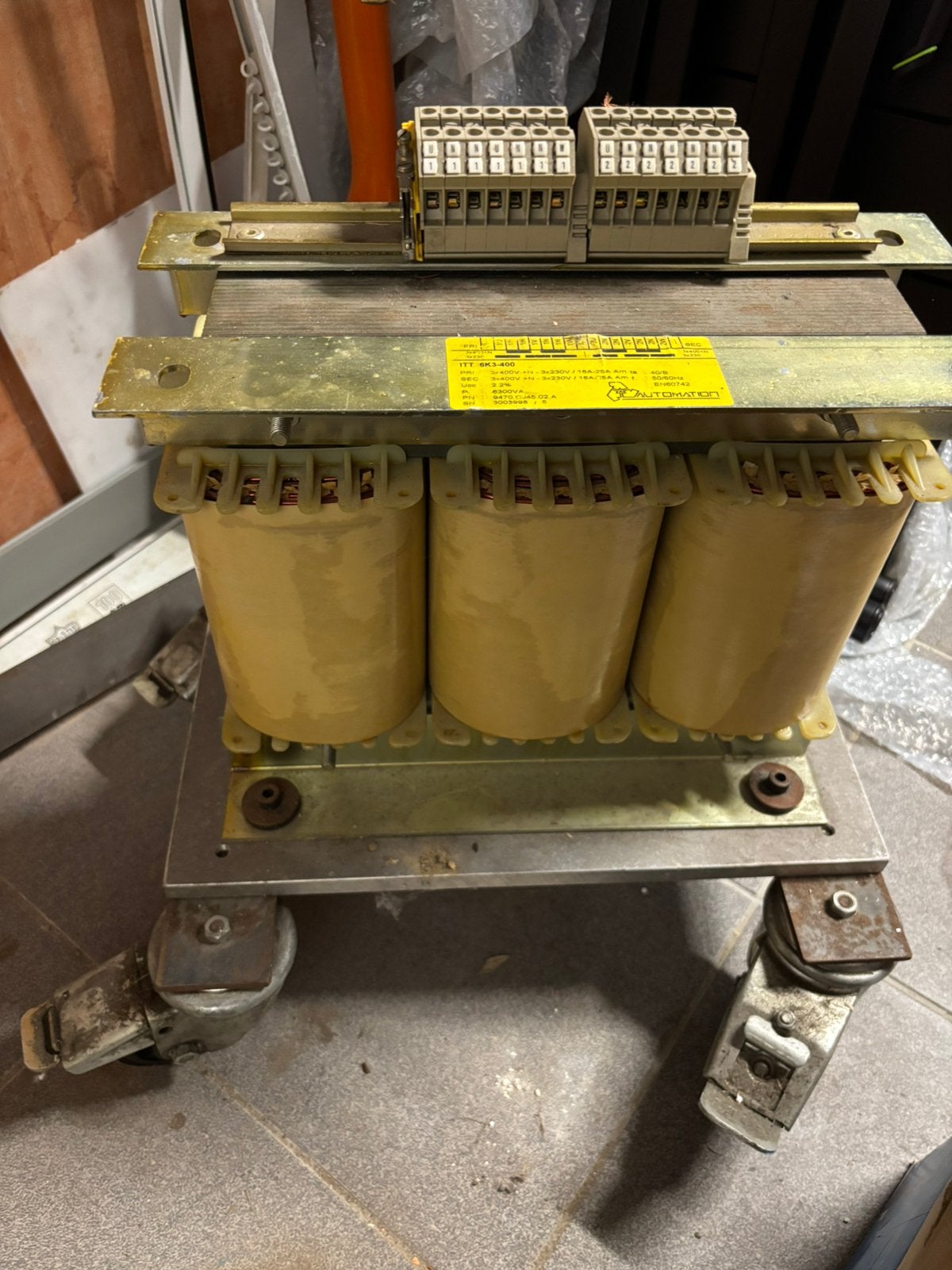 6.3kVA isolatie transformator, Ophalen, Zo goed als nieuw