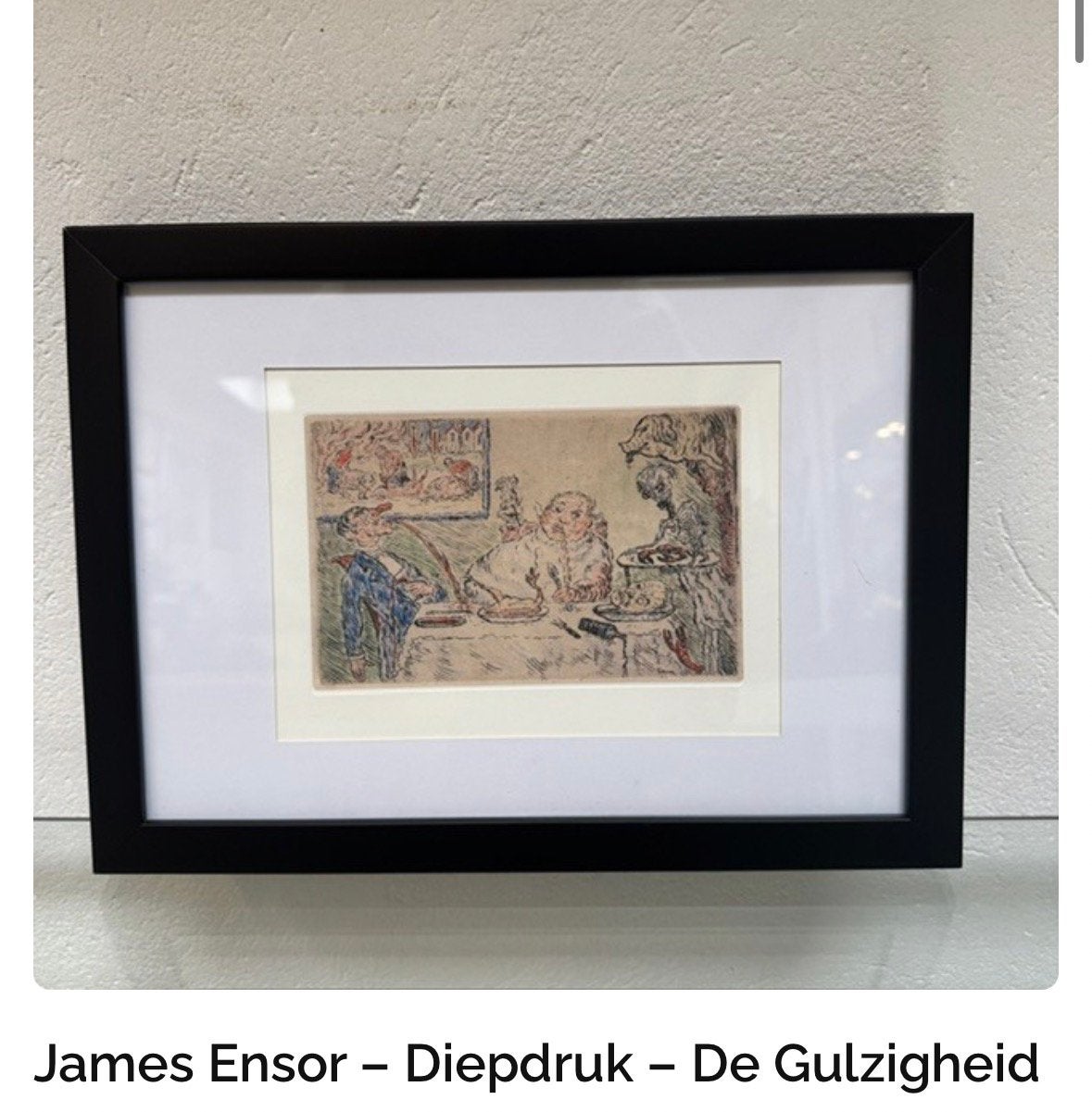 James Ensor, Antiquités & Art, Enlèvement ou Envoi