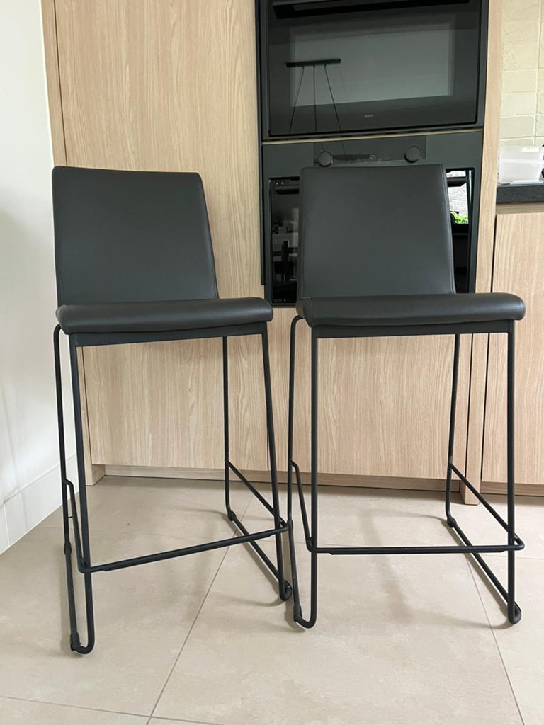 Barkuk, Huis en Inrichting, Barkrukken, Ophalen, Gebruikt, Met voetsteun, 60 tot 90 cm