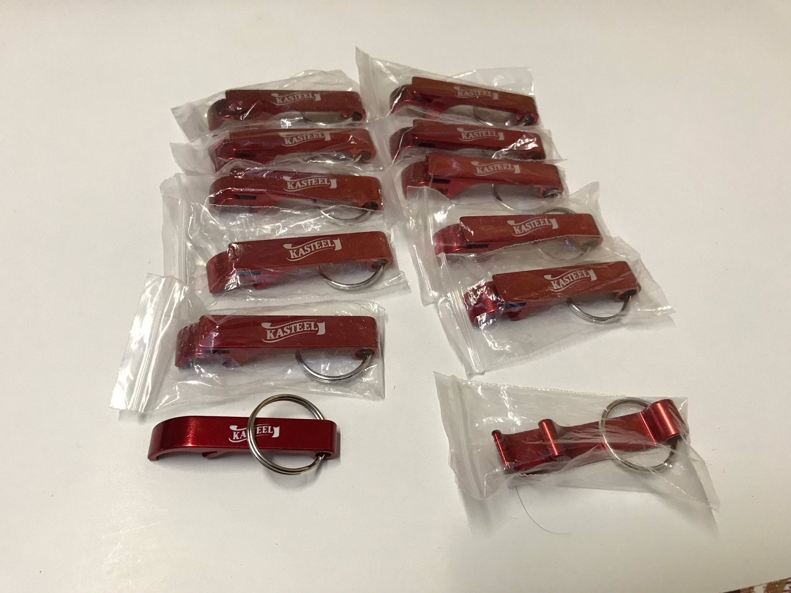 Kasteelbier sleutelhanger/stoppentrekker.12 voor 10€, Verzamelen, Ophalen of Verzenden, Nieuw, Gebruiksvoorwerp