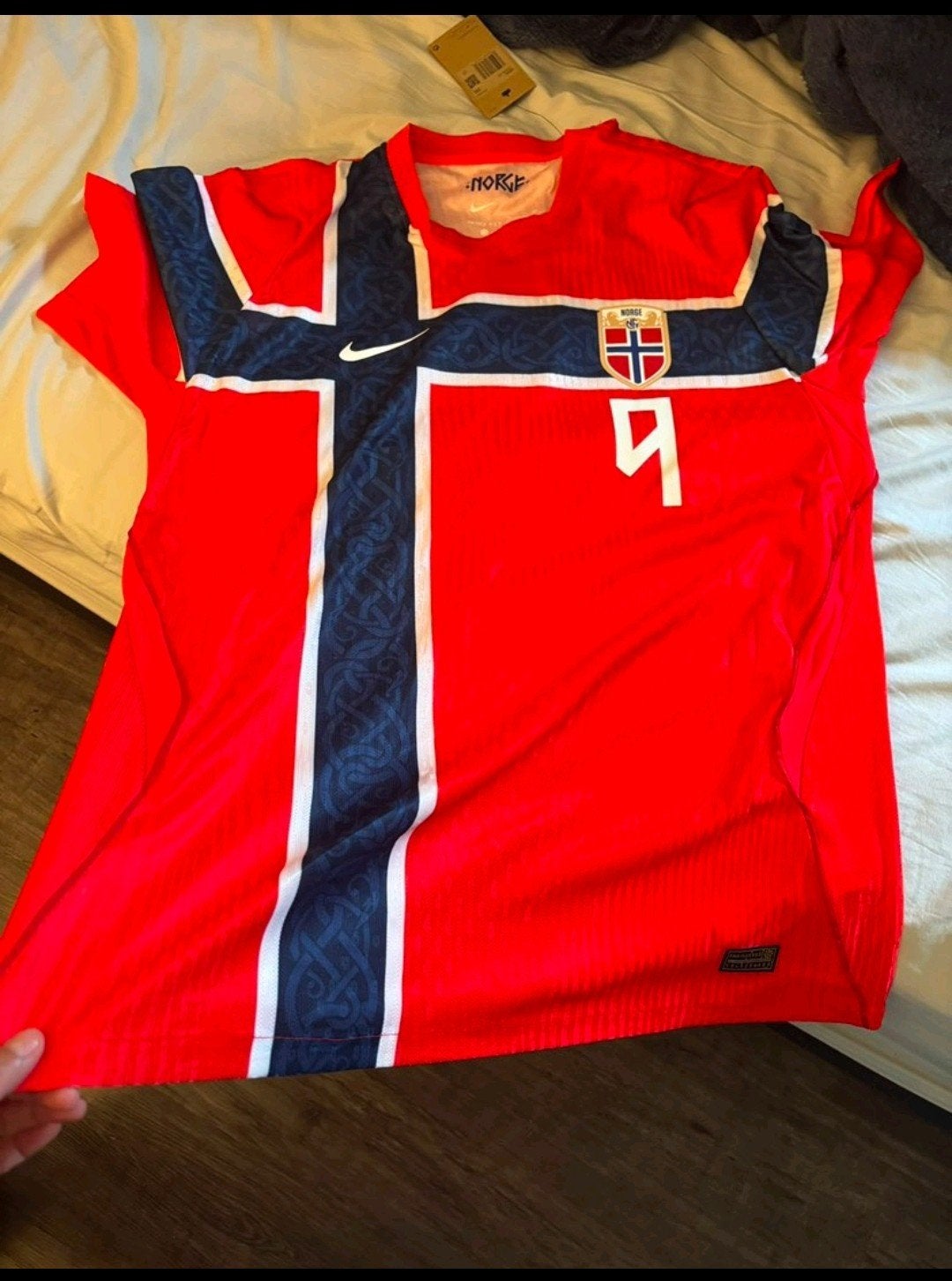 Noorwegen Haaland Voetbal Thuisshirt WorldCup Nieuw 2026, Sport en Fitness, Voetbal, Verzenden