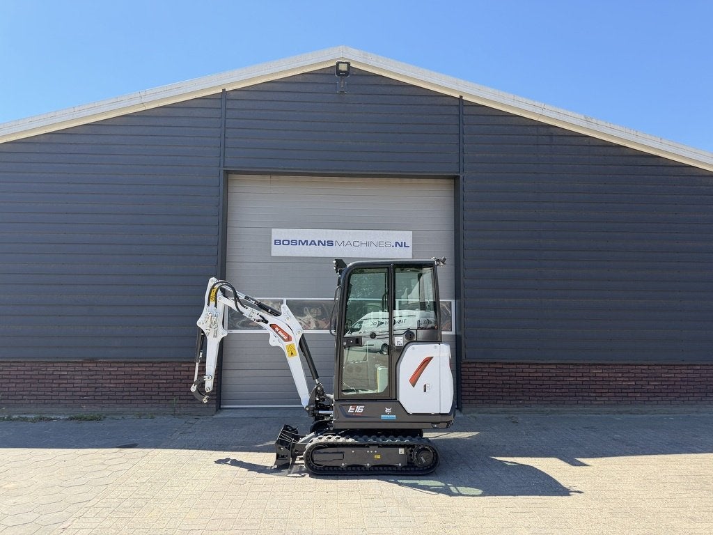 Bobcat E16 minigraver NIEUW €395 LEASE, Doosan Bob, Communications.emea@doosan.com, U Kodetky 1810
26301  Dobris, CZ, Excavatrice